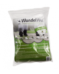 Wandelwol Anti-drukwol 40 g. Helpt bij blaren en drukplekken. Verlicht de druk op pijnlijke plekken op je voet. 100% natuurlijk en biologisch afbreekbaar. geschikt voor de gevoelige huid